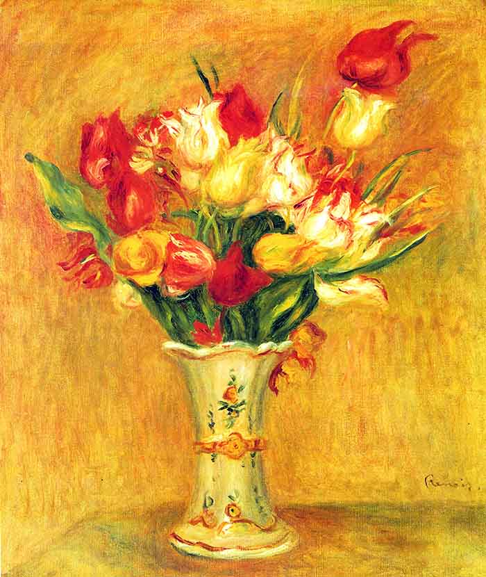 Tulips in a Vase