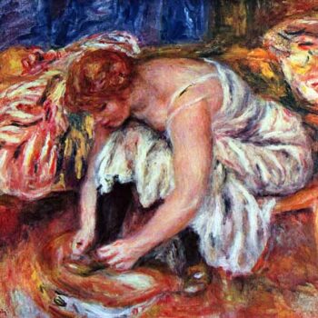 Woman Shoe Syndicate by Renoir