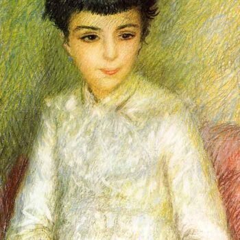 Young Girl with Brown Hair
