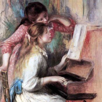 Young Girls at The Piano [1] by Renoir