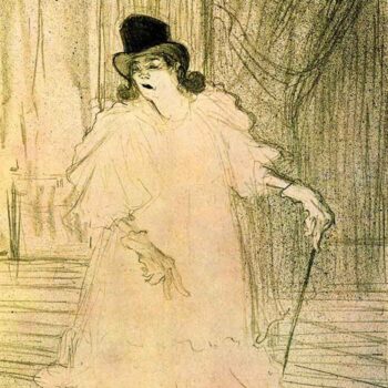 Cecy Loftus by Toulouse-Lautrec