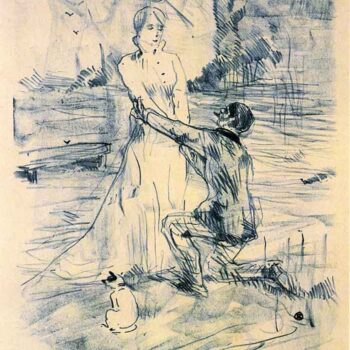 Declaration by Toulouse-Lautrec