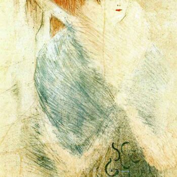 Elsa Dite La Liennoise by Toulouse-Lautrec