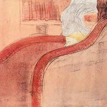 He Small Loge by Toulouse-Lautrec