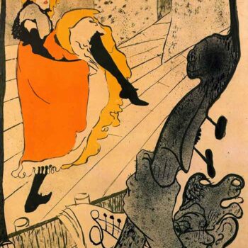 Jane Avril by Toulouse-Lautrec