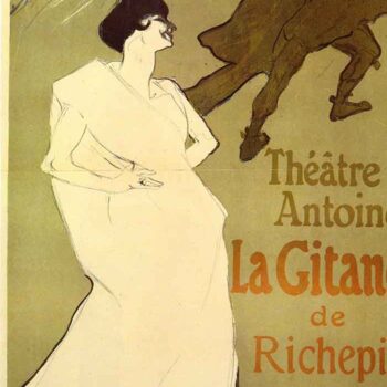 La Gitane De Rechepin by Toulouse-Lautrec