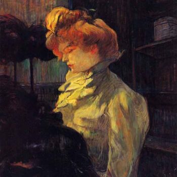 Lady Louise Blouet by Toulouse-Lautrec