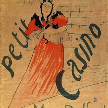 Le Divan Japonais by Toulouse-Lautrec