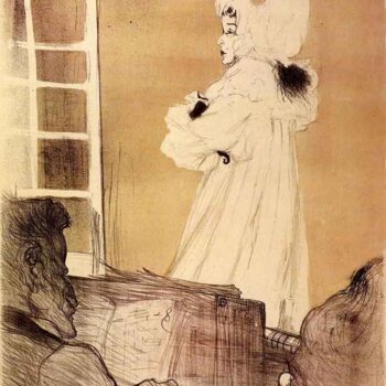 Miss Mary Belfort by Toulouse-Lautrec