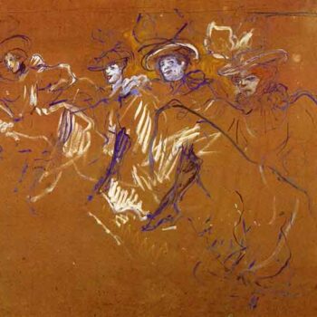 Mlles Eglantines by Toulouse-Lautrec