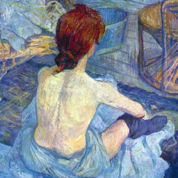 Rousse The Toilet by Toulouse-Lautrec