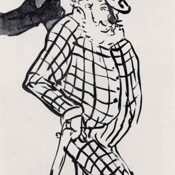 The American Singer by Toulouse-Lautrec