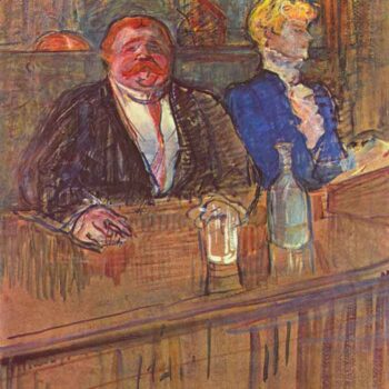 The Bar by Toulouse-Lautrec