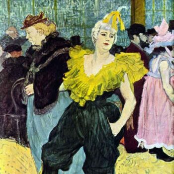 The Clowness by Toulouse-Lautrec