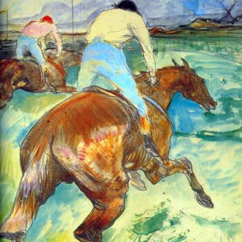 The Jockey by Lautrec 1899