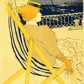 The Traveller 2 by Toulouse-Lautrec