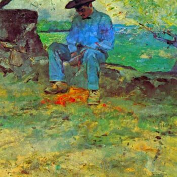 The Young Routy in Celeyran by Toulouse-Lautrec