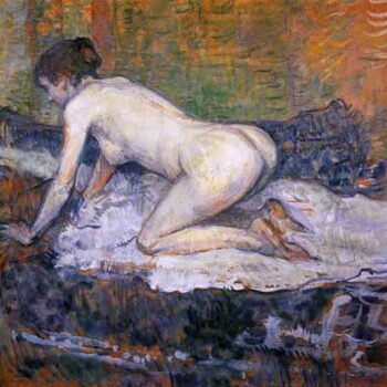Woman Naked by Toulouse-Lautrec