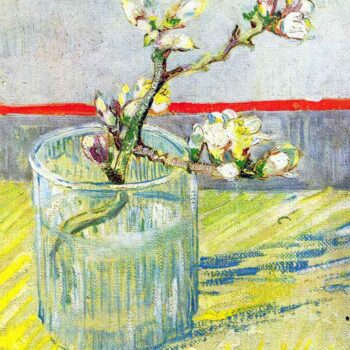 Almond Blossom Branch by Van Gogh