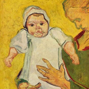 Augustine Roulin with Her Infant by Van Gogh