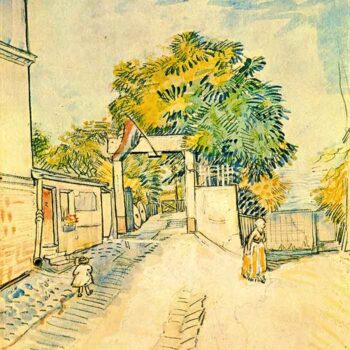 Entrance to The Moulin De La Galette