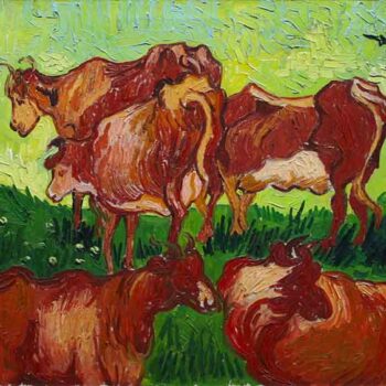 Les Vaches by Van_Gogh