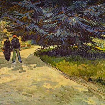 Park Arles by Van Gogh