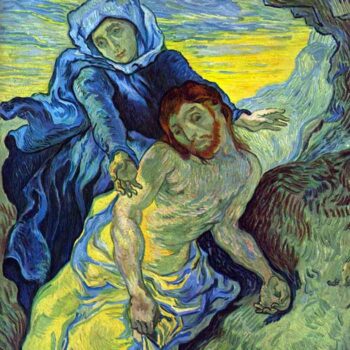 Pieta (By Eugene Delacroix) by Van Gogh