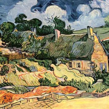 Shelters in Cordeville by Van Gogh
