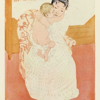 Motherly Tenderness by Cassatt