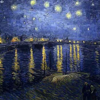 Starry Night Over The Rhone by Van Gogh
