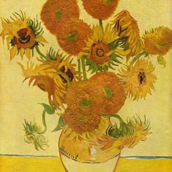 Still Life with Sunflowers by Van Gogh