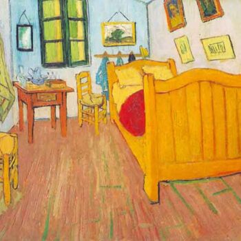 The Bedroom in Arles. Saint-Remy by Van Gogh