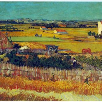 The Harvest, Arles by Vangogh