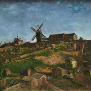The Hill of Monmartre by Van Gogh