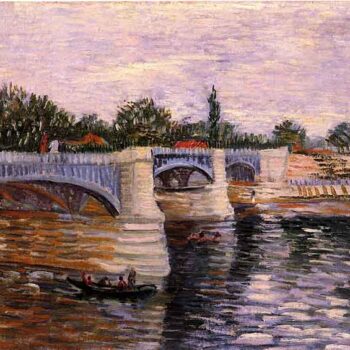 The Seine with The Pont De La Grande Jette