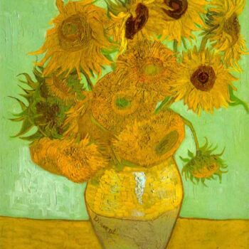 Twelve Sunflowers