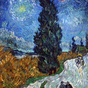 Van_Gogh - Country Road in Provence by Night