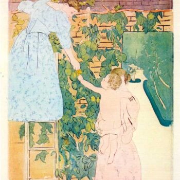 Picking Fruit by Cassatt