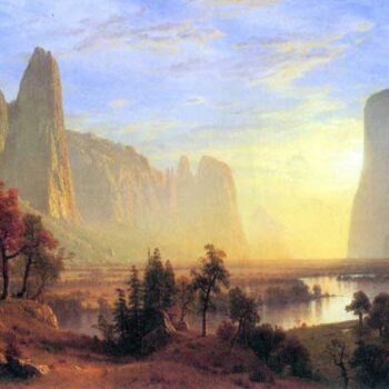 Yosemite Valley by Bierstadt