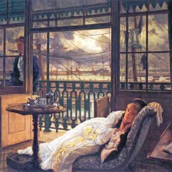 A Storm Moves Over by Tissot