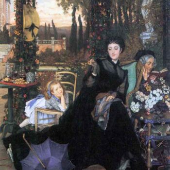 A Widow by Tissot