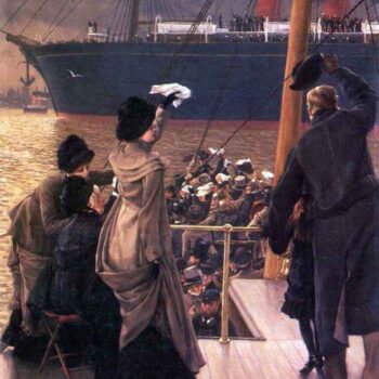 Farewell to The Mersey by Tissot