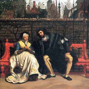 Faust and Marguerite in The Garden by Tissot