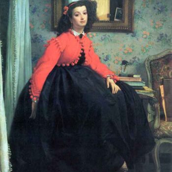 Portrait of Mme. L.L. by Tissot
