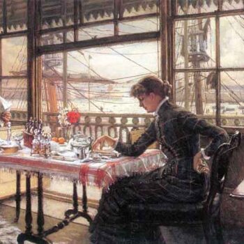 Room with a Glance from The Port by Tissot
