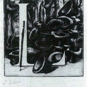 The Letter L with Hats by Tissot