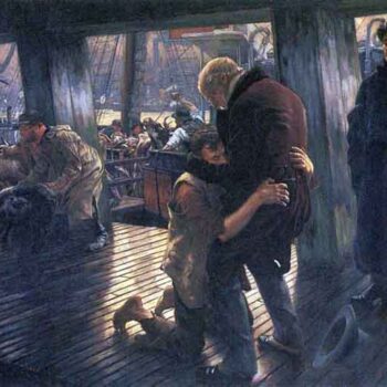 The Prodigal Son in Modern Life - The Return by Tissot