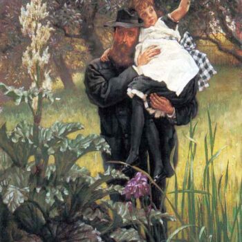 The Widower by Tissot