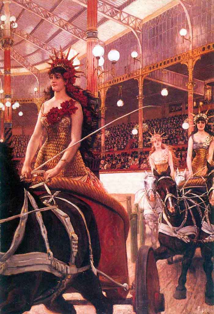 The Women in The Cars by Tissot